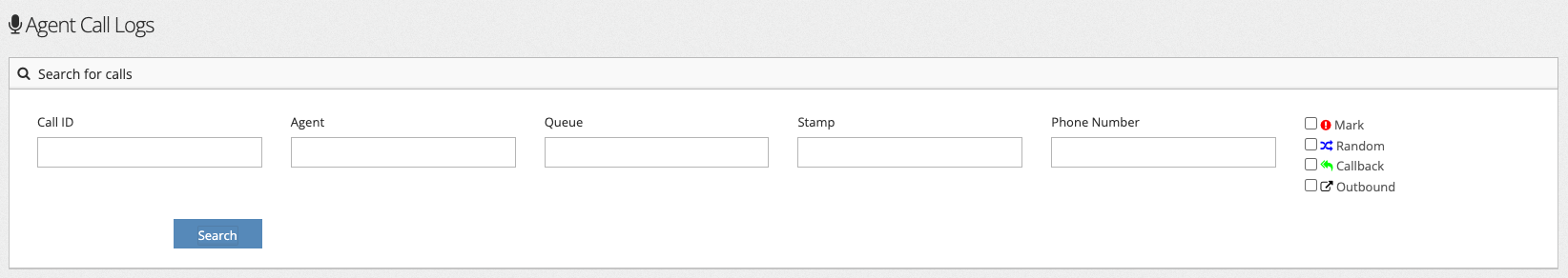 Flow Call Logs Search Flow Call Logs Search